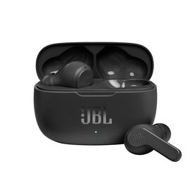 JBL Wave 200TWS - Black - True Wireless Earbuds - Hero